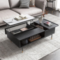 Base de table en acier inoxydable pour table basse